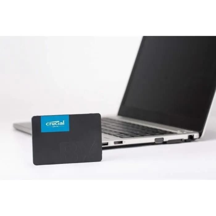 Crucial BX500 - SSD - 1 To - interne - 2.5' - SATA 6Gb/s - 5