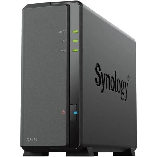 Synology Disk Station DS124 - Serveur NAS - RAM 1 Go - Gigabit Ethernet - i...