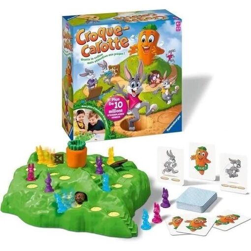 Croque Carotte - Je De Société Dès 4 Ans - 2