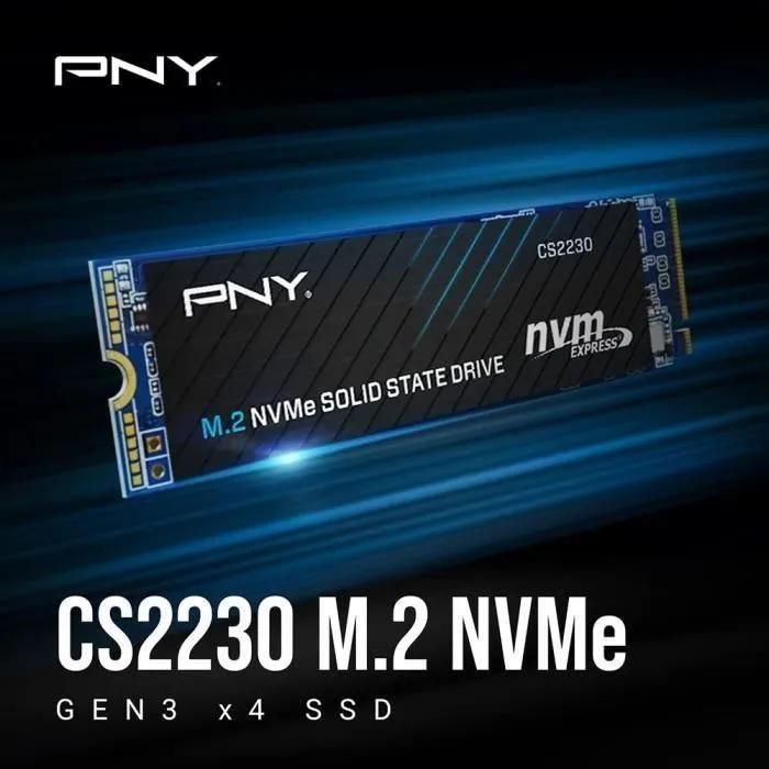 PNY CS2230 - SSD - 1 To - interne - M.2 2280 - PCIe 3.0 x4 (NVMe) - 3
