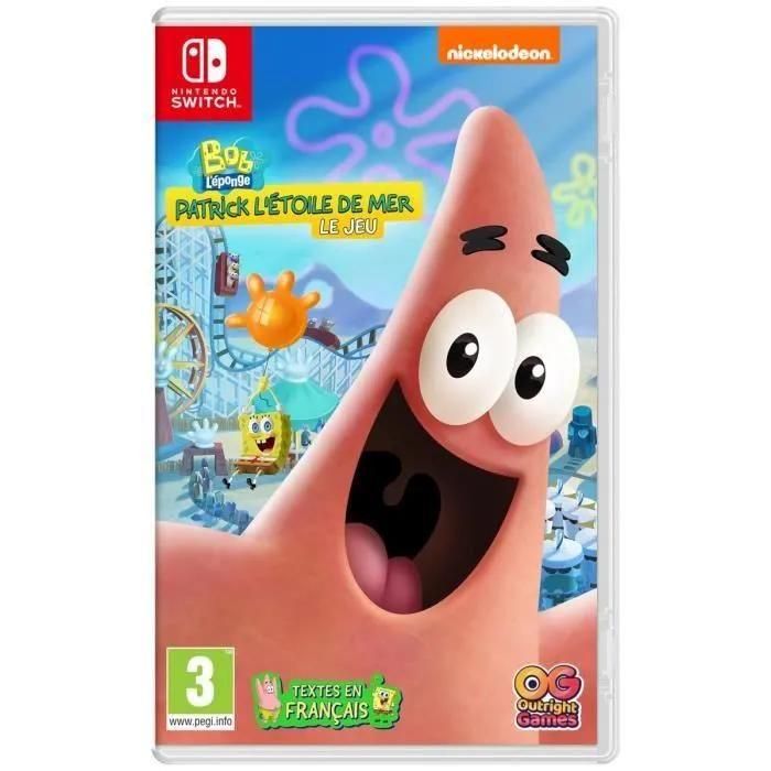 Bob L'ponge : Patrick L'toile De Mer - Le Jeu Switch