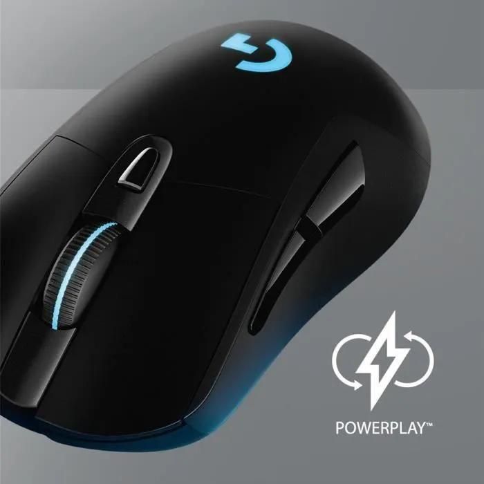 Souris de jeu sans fil Logitech G703 LIGHTSPEED with HERO 16K Sensor - Sour... - 3