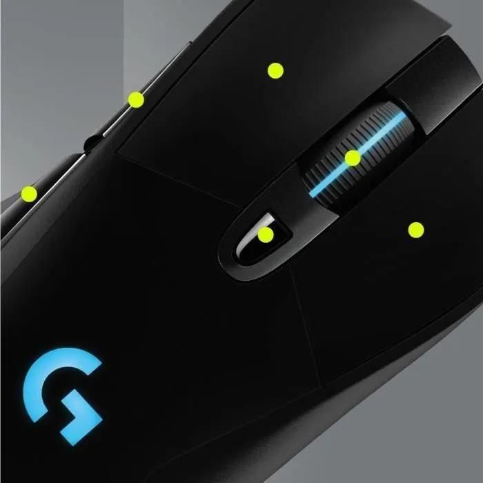 Souris de jeu sans fil Logitech G703 LIGHTSPEED with HERO 16K Sensor - Sour... - 5