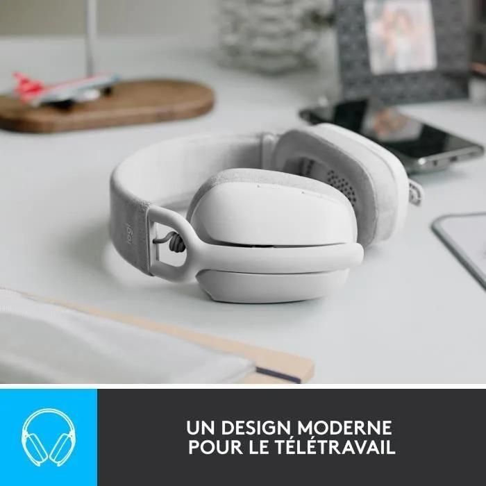 Logitech Zone Vibe 100 - Micro-casque - circum-aural - Bluetooth - sans fil... - 2