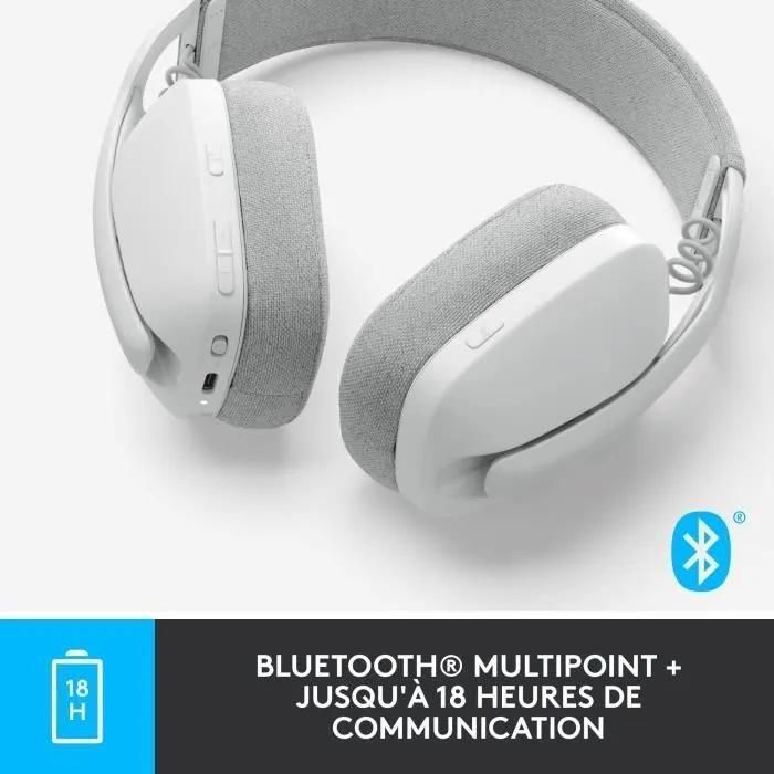 Logitech Zone Vibe 100 - Micro-casque - circum-aural - Bluetooth - sans fil... - 6
