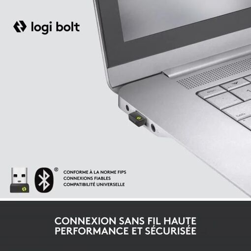 Logitech Lift for Business - Souris verticale - ergonomique - 6 boutons - s... - 2