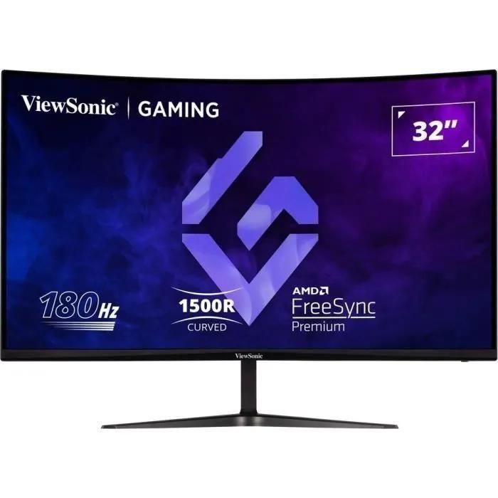 ViewSonic VX3218-PC-MHD - Gaming - �cran LED - jeux - incurv� - 32' - 1920 ... - 7