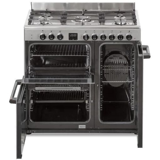 Continental Edison CECP903FIX Cuisini�re Inox gris - 3
