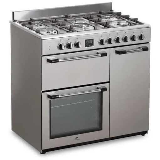 Continental Edison CECP903FIX Cuisinière Inox gris - 4
