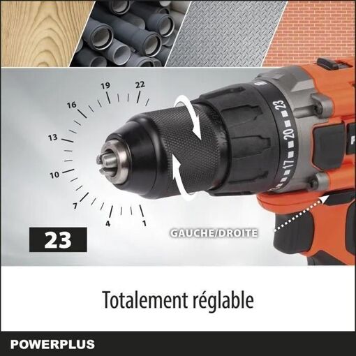 Perceuse 20V (SANS BATTERIE) - 5
