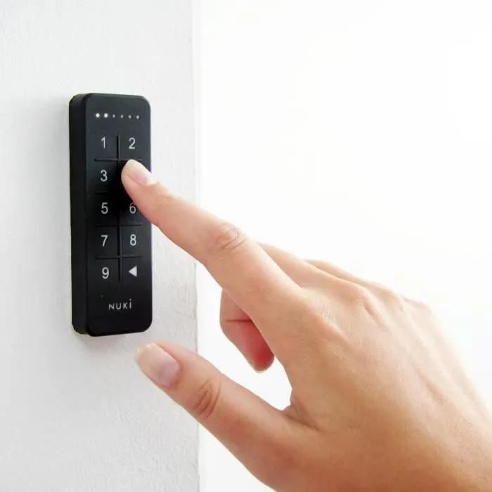 NUKI KEYPAD - Digicode Bluetooth - Serrure connect�e - Noir - En applique -... - 4
