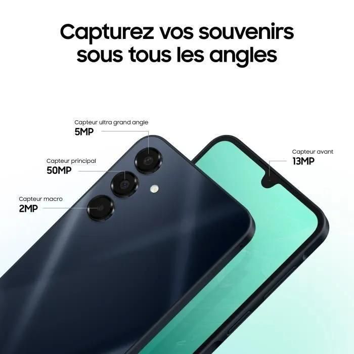 Samsung Galaxy A16 5G 128 Go Gris clair - 5