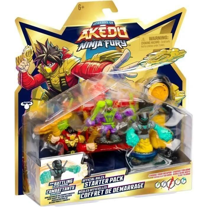 Starter Pack Ninja Fury Akedo - 3