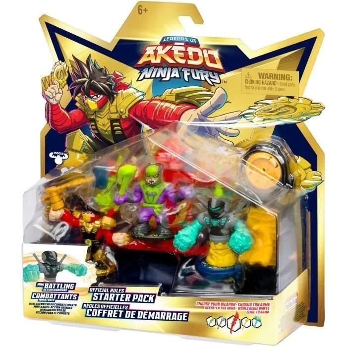 Starter Pack Ninja Fury Akedo - 4