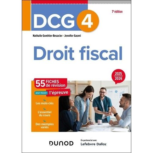 Droit Fiscal Dcg 4 - Fiches De Révision