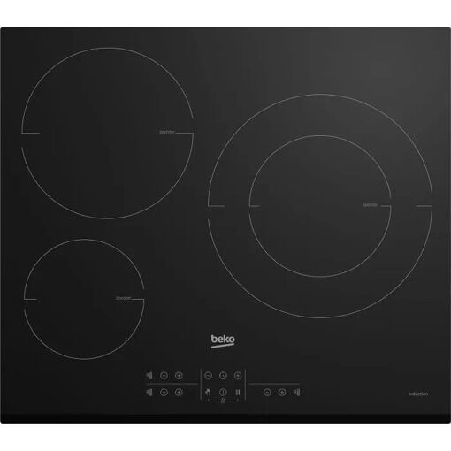 Beko HII63200MTB Table de cuisson � induction Noir - 3 foyers