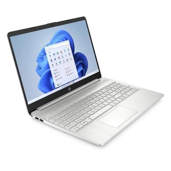 HP Laptop 15s-eq2090nf - Ryzen 7 5700U 16 Go RAM 512 Go SSD Argent AZERTY - 2