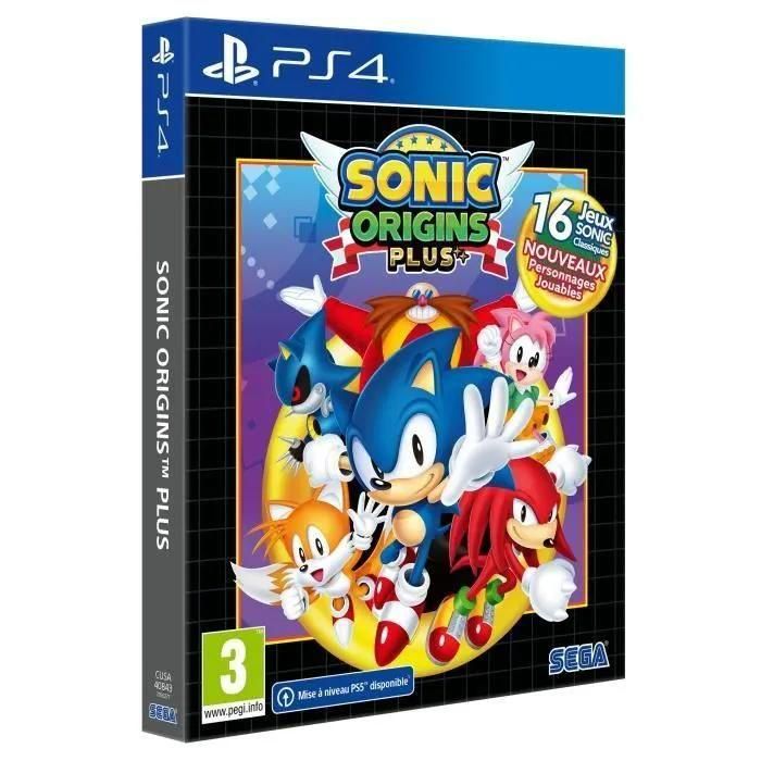 Sonic Origins Plus Day One Edition Ps4
