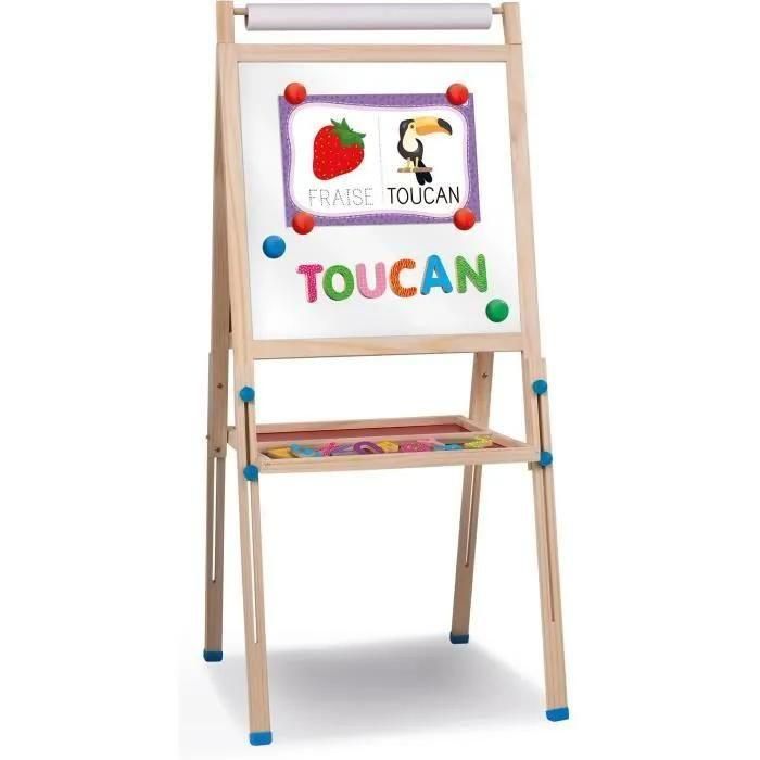 Maxi Tableau R�glable Pour Enfants - Lisciani - Id�al Pour Apprendre A Lire... - 2
