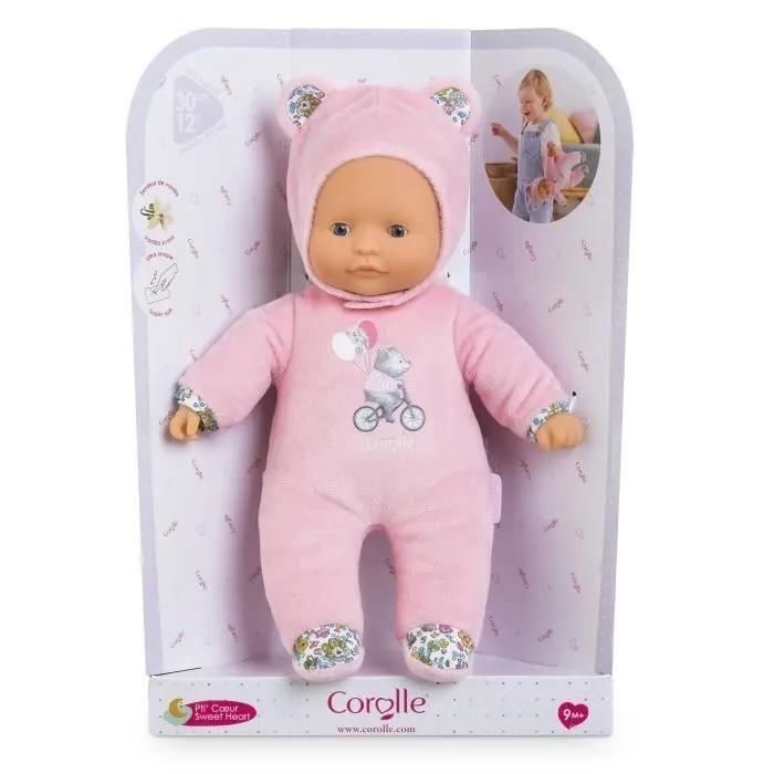 Mon Doudou Corolle Pti' Cur Ours Rose - 2
