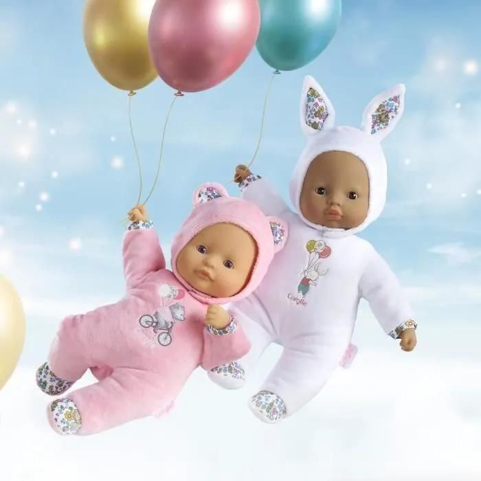 Mon Doudou Corolle Pti' Cur Ours Rose - 6
