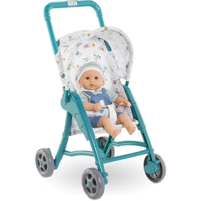 Mes Accessoires Poupons Corolle Bb30 Poussette Oursons - 4