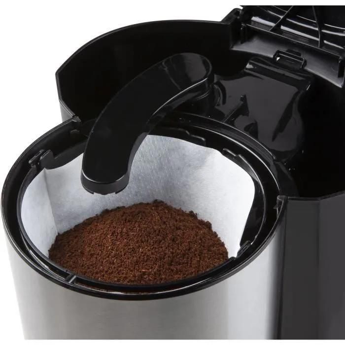 DOMO DO708K - Cafeti�re - 12 tasses - noir/inox - 2
