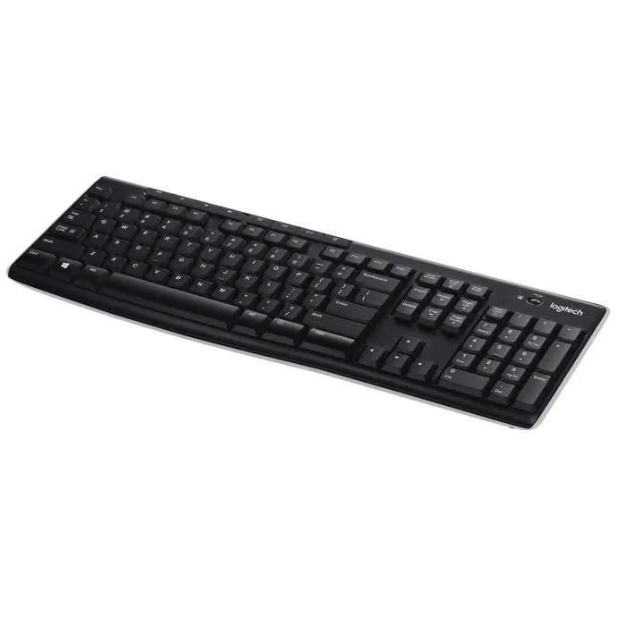 Clavier sans fil Logitech K270 - Clavier - sans fil - 2.4 GHz - Fran�ais - 3
