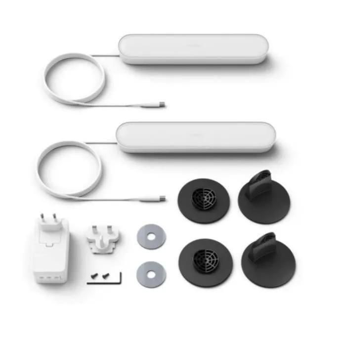 Lampe Connecte Philips Hue Play Pack X2 Blanc - 6