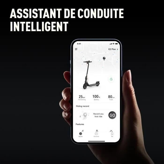Trottinette �lectrique Ninebot Kickscooter E2 E Segway 450 W Noir - 3