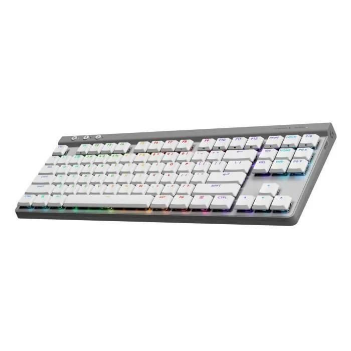 Clavier Gamer - Sans fil - Logitech G - G515 TKL Lightspeed - M�canique Tac...