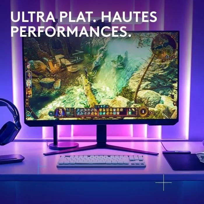 Clavier Gamer - Sans fil - Logitech G - G515 TKL Lightspeed - M�canique Tac... - 2