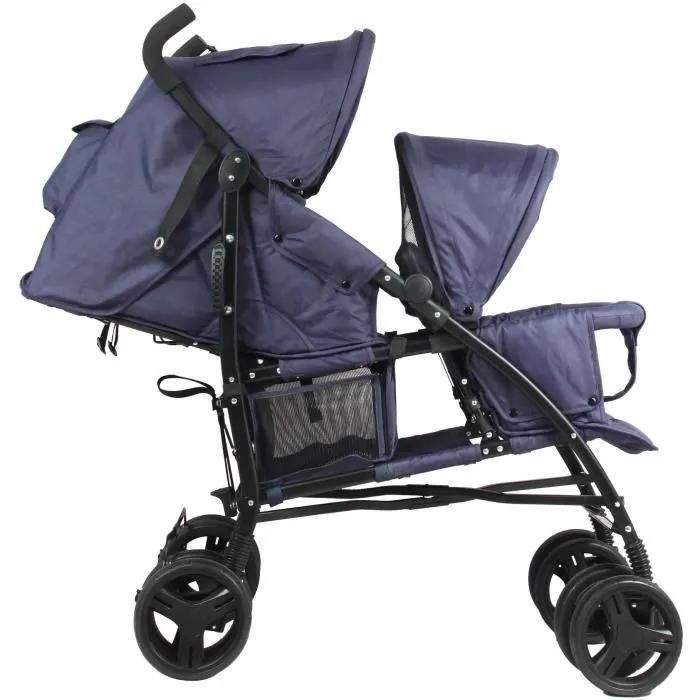 Poussette Canne Double Bambisol - 6-36 Mois Pour Le Siege Avant (Max 15 Kg)... - 3