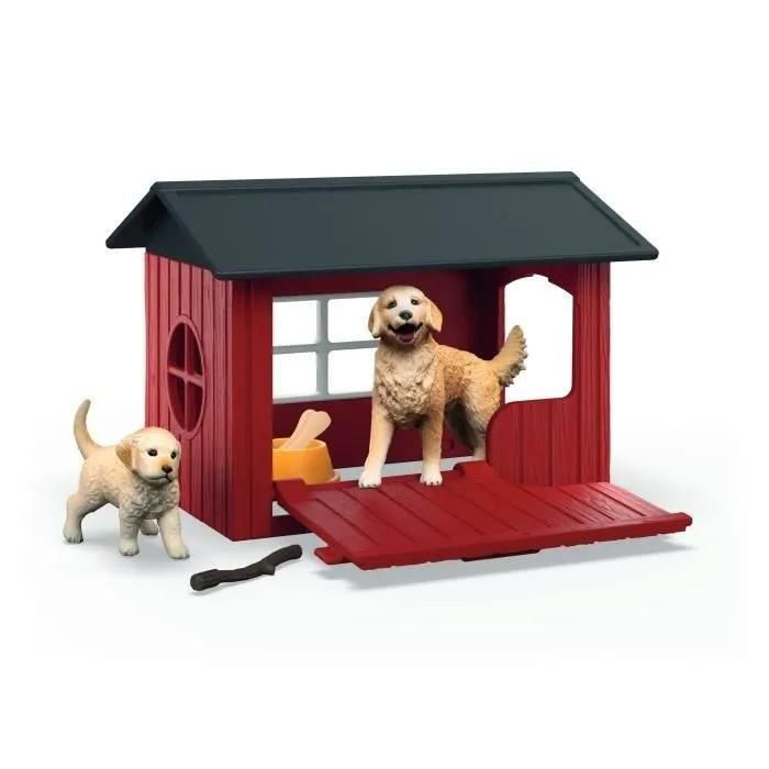 Farm World Niche Avec Golden Retriever - 2
