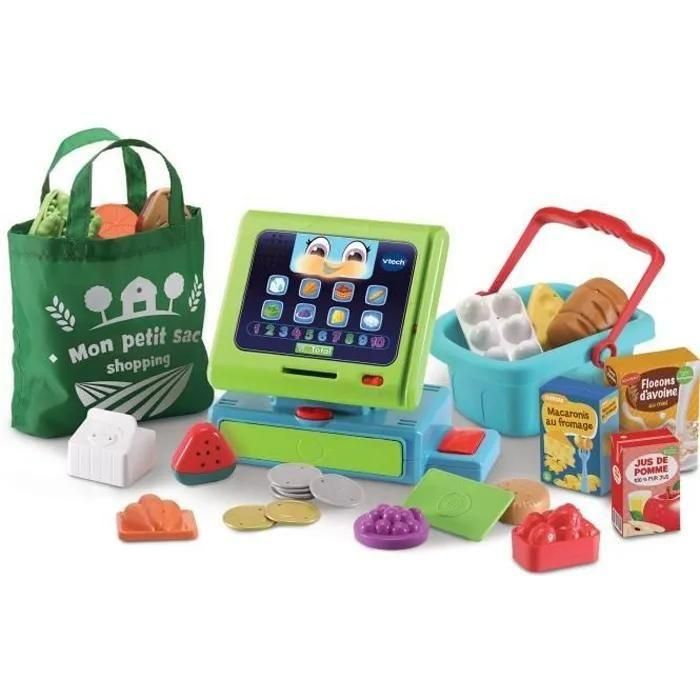 Imitation Caisse Enregistreuse Interactive Maxi Shopping