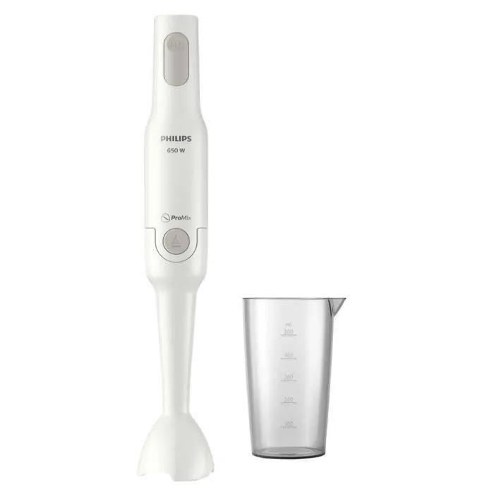Philips HR2531/00 Mixeur plongeant ProMix 650 W Blanc