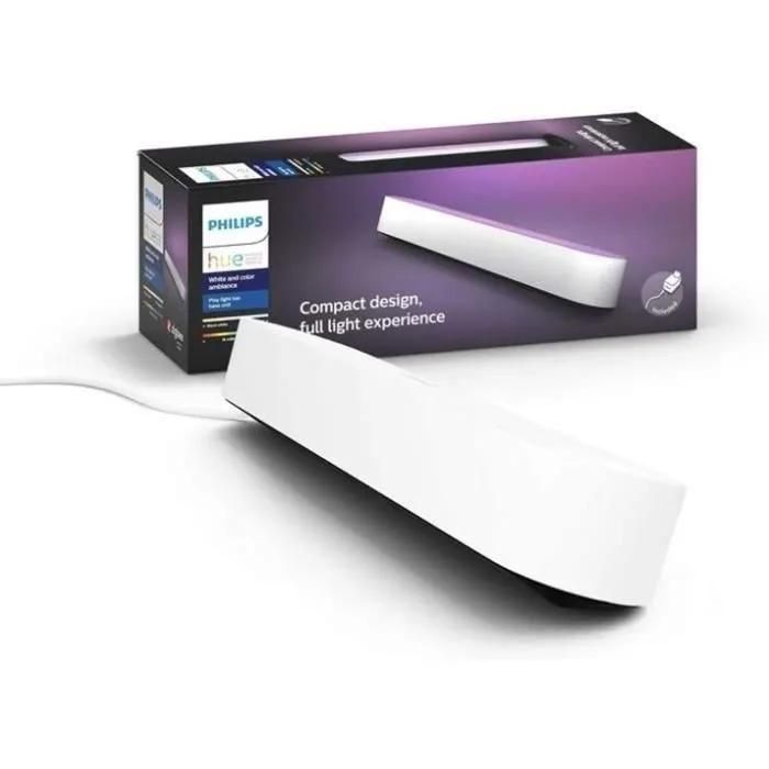 Lampe Connecte Philips Hue Play Pack X1 Blanc