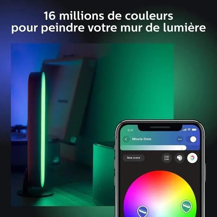 Lampe Connecte Philips Hue Play Pack X1 Blanc - 4