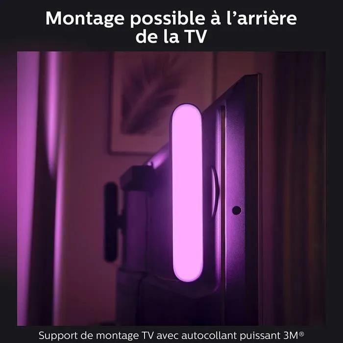 Lampe Connecte Philips Hue Play Pack X1 Blanc - 5