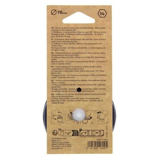 Cloche D76 F.Huile Mann