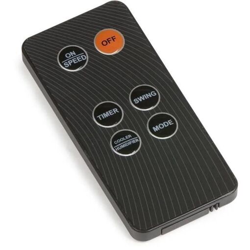 DOMO Refroidisseur d'air 89,5 cm 110 W Noir et argent� DO152A - 2
