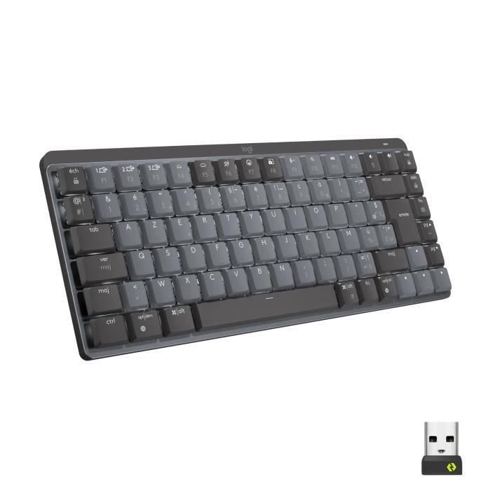 Clavier - Sans Fil - Logitech - MX Mini - Mcanique - Rtroclair - AZERTY...
