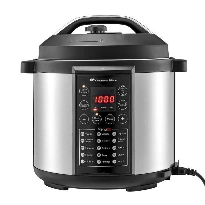 Continental Edison Cemcsp1000i - Cocotte Minute - 5.7 Litres - 1000 Watt - ...