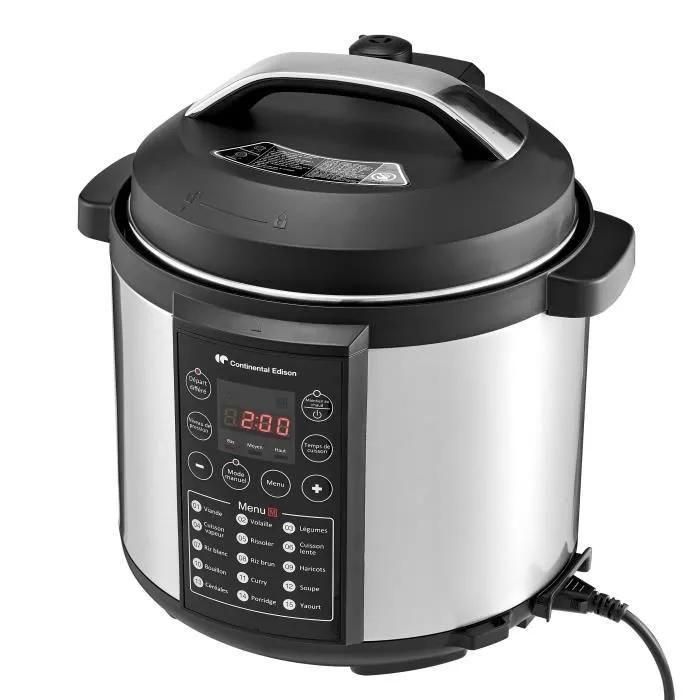 Continental Edison Cemcsp1000i - Cocotte Minute - 5.7 Litres - 1000 Watt - ... - 3