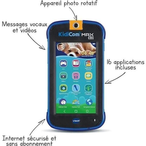 Vtech Kidicom Max 3.0 Bleu - 3
