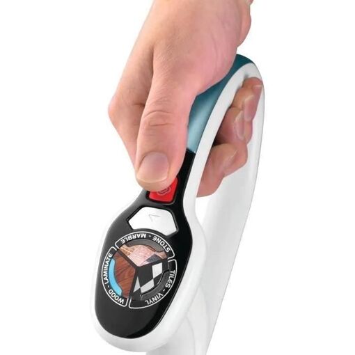 BLACK+DECKER FSM16CD-QS - Nettoyeur � vapeur - balai - blanc/bleu - 5
