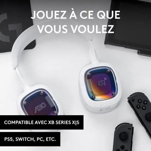 Logitech G Astro A30 Lightspeed Blanc Ps5 - 2