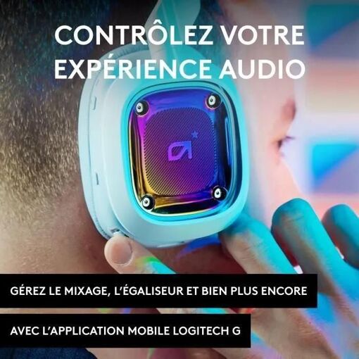 Logitech G Astro A30 Lightspeed Blanc Ps5 - 6