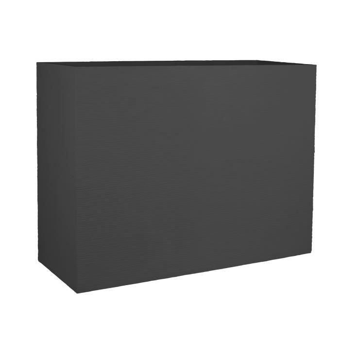Pot Loft L Graphit - Anthracite - 78.5x29.5x60cm 46l - Eda Plastiques - Int...