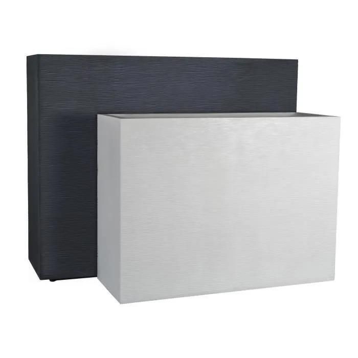 Pot Loft L Graphit - Anthracite - 78.5x29.5x60cm 46l - Eda Plastiques - Int... - 3